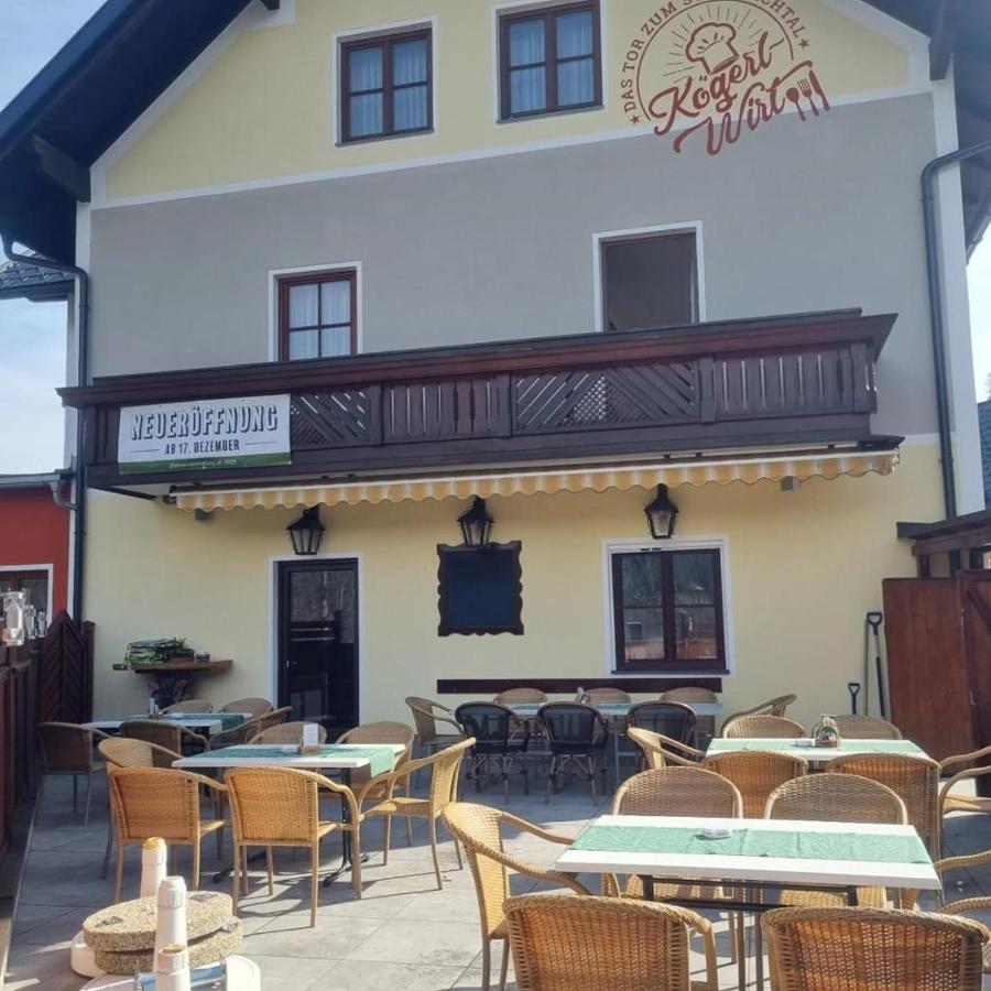 Gasthof Koegerlwirt Gostling an der Ybbs Bagian luar foto